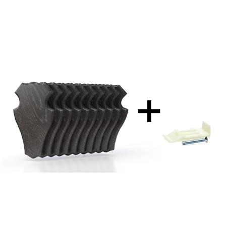 Kit Escudos Eurohunt Chêne 1 Avec Clips En Plastique - Pack De 10