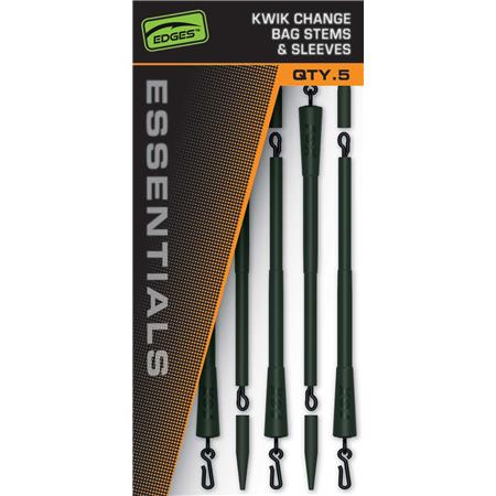 ΚΙΤ ΓΙΑ ΣΑΚΟΎΛΑ PVA FOX EDGES ESSENTIALS KWIK CHANGE BAG STEMS & SLEEVES