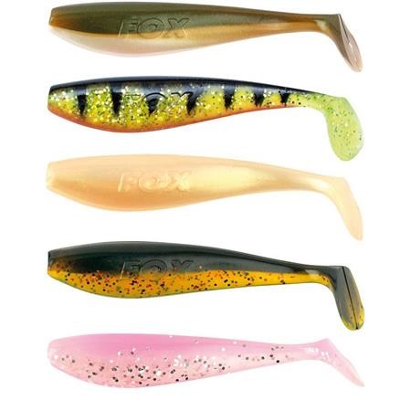 KIT GUMMIKÖDER FOX RAGE ZANDER PRO SHAD UV MIXED COLOUR PACK