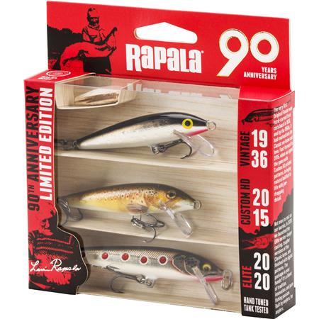 Kit Harter Köder Rapala 90 Years Lure Kit Floater Small Naturistic