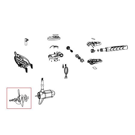 KIT HÉLICE 3 PALES DE RECHANGE HASWING PROTRUAR G 4.0