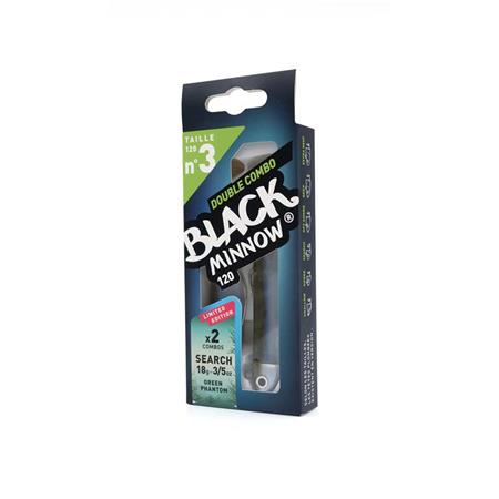 KIT ISCA MOLE ARMADA FIIISH DOUBLE COMBO BLACK MINNOW 120 + TETE PLOMBEE SEARCH