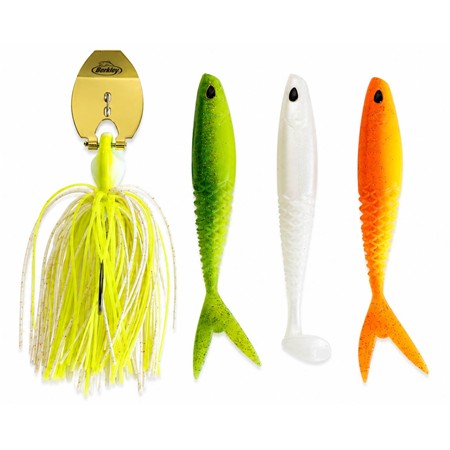 Kit Leurre Bladed Jig Berkley Powerbait Slobberknocker Mix Pack