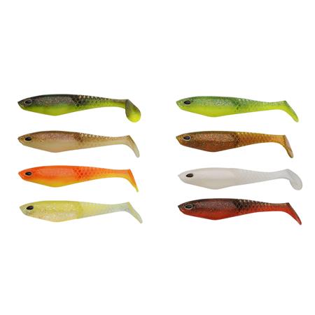 KIT LEURRE SOUPLE BERKLEY POWERBAIT CULLSHAD MIXPACK - 7.5CM - PAR 8