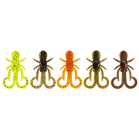 Kit Leurre Souple Fishup Baffifly Pack Multi Couleurs
