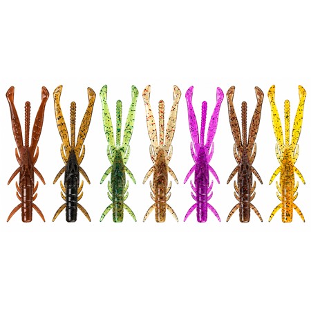Kit Leurre Souple Fishup Shrimp Pack Multi Couleurs