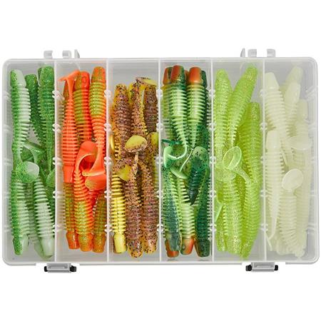 Kit Leurre Souple Gunki Tipsy Cxl Dark Water Box