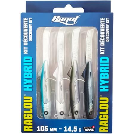 KIT LEURRE SOUPLE RAGOT RAGLOU HYBRID DISCOVERY KIT