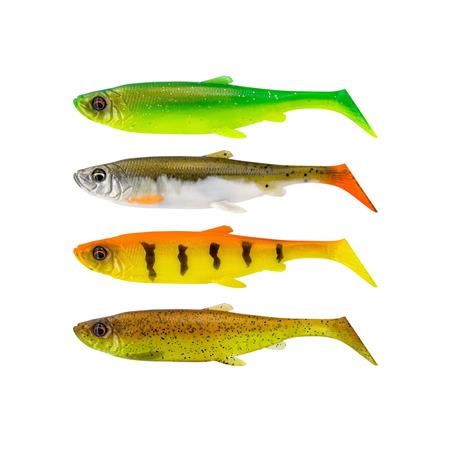 Kit Leurre Souple Savage Gear 3D Herring Shad Mix - 9Cm - Par 4