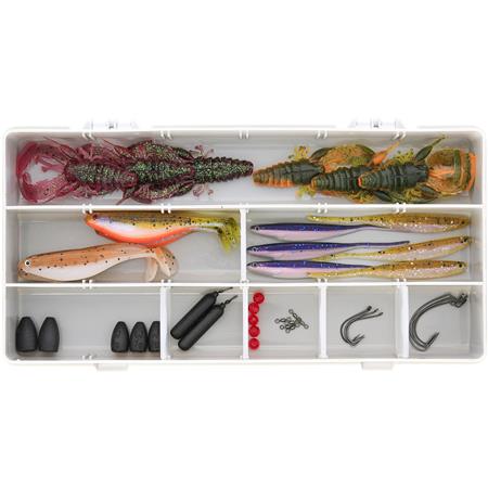 Kit Leurre Souple Westin Perch Box Dropshot + Texas & Carolina