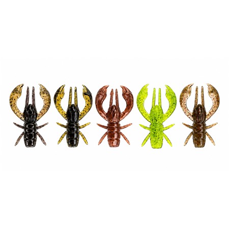 Kit Leurres Souples Fishup Real Craw Pack Multi Couleurs