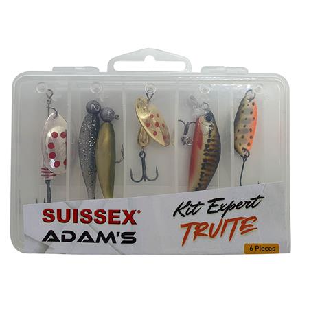 KIT LEURRES SUISSEX X ADAM'S KIT TRUITE EXPERT