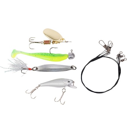 KIT LEURRES ZEBCO TARGET FISH LIGHT SPIN