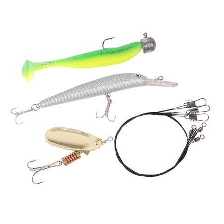 KIT LEURRES ZEBCO TARGET FISH PREDATOR KIT