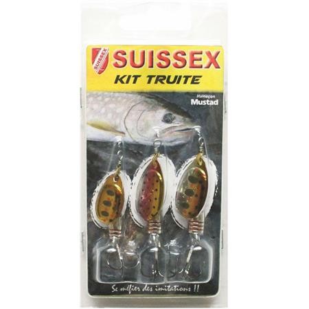 Kit Löffel Suissex Especial Trucha Special Truite