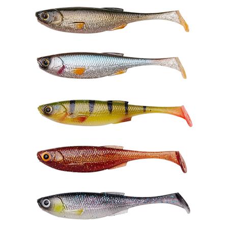 Kit Lure Flexible Savage Gear Craft Shad Mix Handle Beech - Pack Of 5