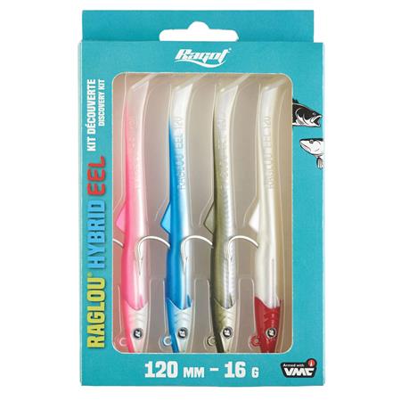 Kit Med Riggat Mjukbete Ragot Raglou Hybrid Eel Discovery Kit