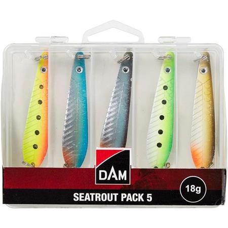Kit Med Wobblande Skeddrag Dam Seatrout Pack 5