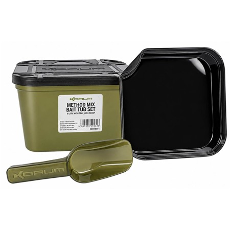 Kit Method Mix Bait Korum Method Mix Bait Tub Set