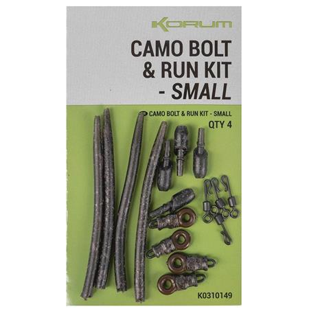 Kit Montage Korum Camo Bolt & Run Kit Small