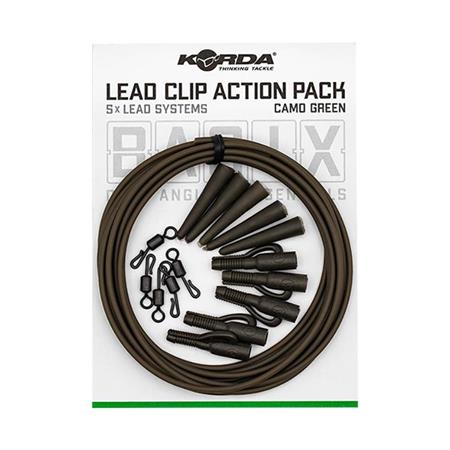 Kit Montaje Korda Basix Lead Clip Action Pack
