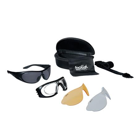 Kit Óculos De Tiro Bollé Raider 3 Écrans Avec Insert Optique