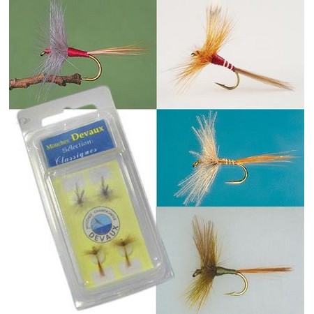 Kit Of 4 Traditional Flies Devaux