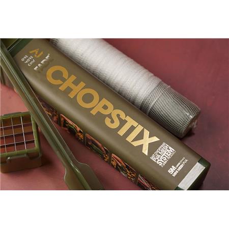 KIT REDE SOLÚVEL C/ CORTADOR ONE MORE CAST CHOPSTIX BAIT CHOPPING FADE PVA MESH SYSTEM AVEC CUTTER
