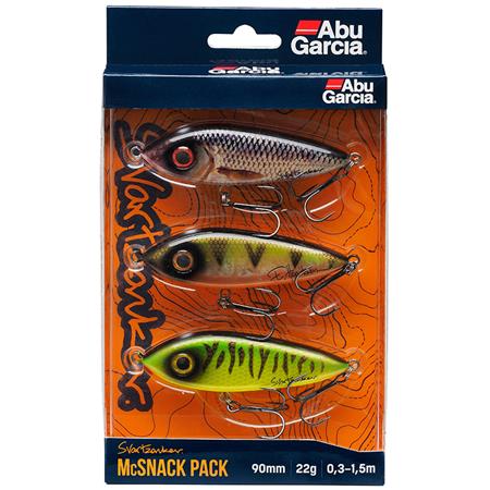 Kit Señuelos Flotantes Abu Garcia Svartzonker Mcsnack - Paquete De 3