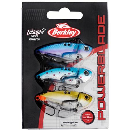 Kit Señuelos Laminados Berkley Power Blade - Paquete De 3