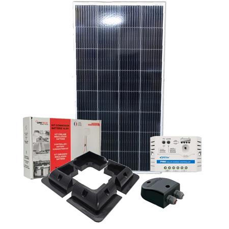 Kit Solaire Complet Eversol 150W 12V Bateau Camping Car Eversol