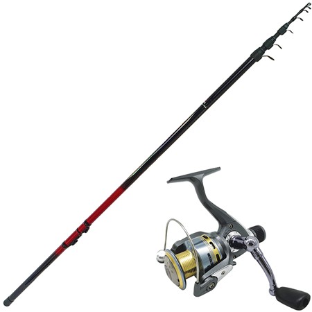 Kit Spinning Telescopico Autain Destiny Trout + Xcf