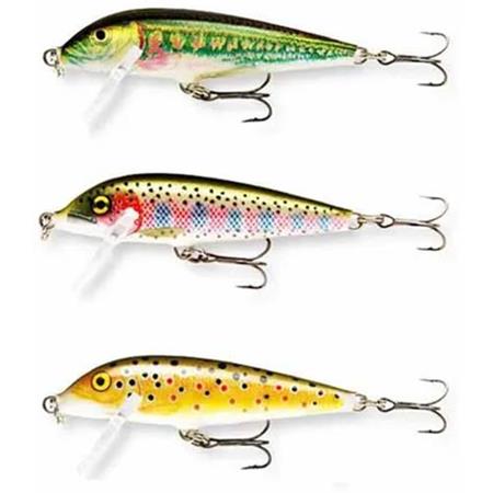 Kit Trucha Señuelo Nadador Rapala - 5Cm