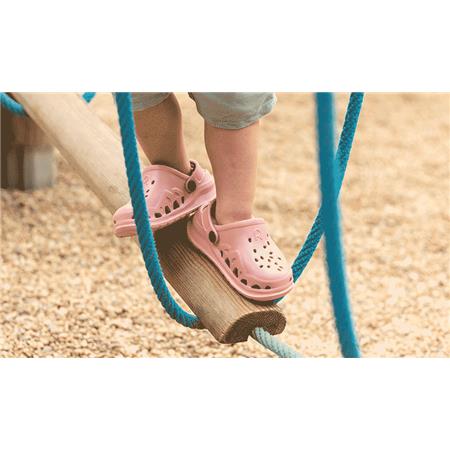 KLAPKI JUNIOR ROUCHETTE KOSMIK - RÓŻOWY