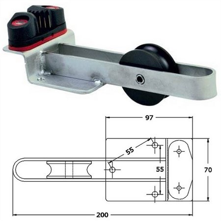 Klemblok Eco Pike'n Bass Met Katrol