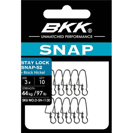 ΚΛΙΠ BKK SURE LOCK SNAP-52