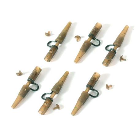 ΚΛΙΠ ΜΟΛΎΒΔΟΥ EXTRA CARP CAMOU HEAVY LEAD CLIP & PIN