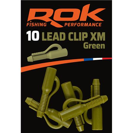 Κλιπ Μολύβδου Rok Fishing Rok Lead Clip Xm