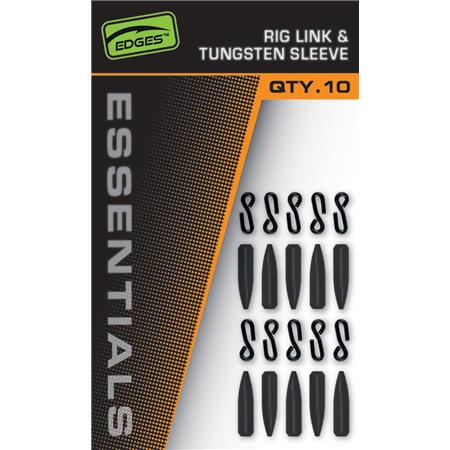 ΚΛΙΠ ΜΟΛΥΒΙΟΎ HELICOPTER FOX EDGES ESSENTIALS RIG LINK & TUNGSTEN SLEEVE