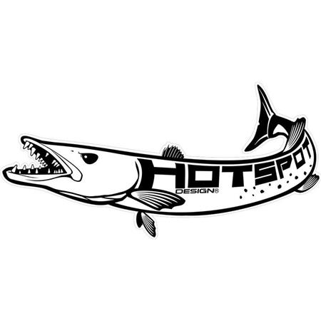 Klistermærke Hot Spot Design Barracuda