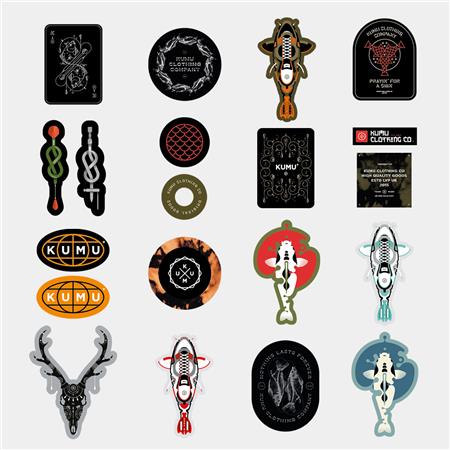 Klistermærker Kumu Stickerbomb Pack 3