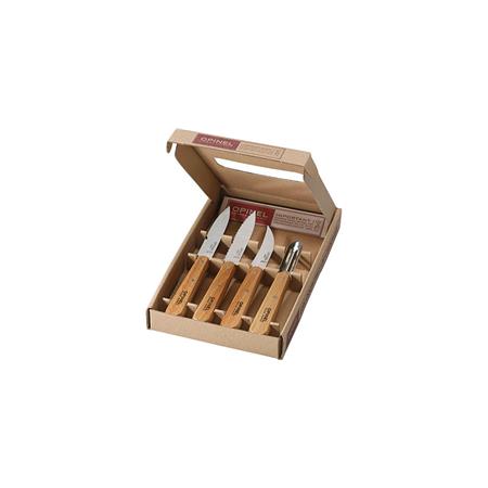 Knife Box Opinel Les Essentiels Inox - Pack Of 4