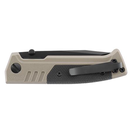 KNIFE WALTHER PDP TANTO FOLDER FDE- PARTIELLEMENT DENTELÉE