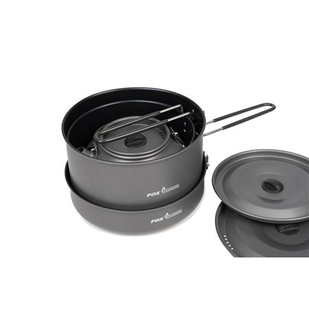 KOCHSET FOX COOKWARE 4 PIECE DELUXE COOK SET
