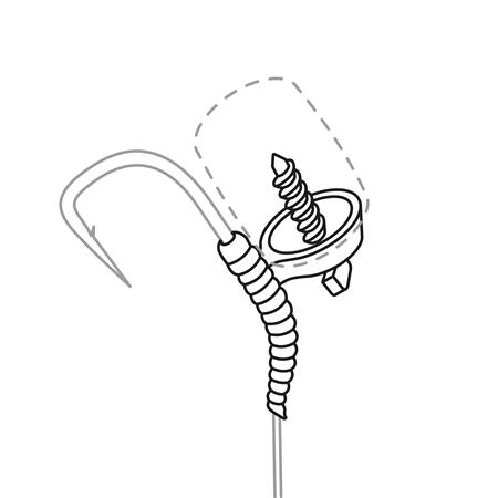 KÖDERHALTER POLE POSITION SCREW ON ZIG ALIGNER