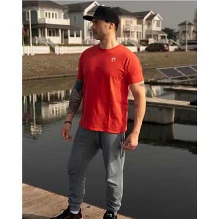 ΚΟΝΤΟΜΆΝΙΚΟ ΑΝΔΡΙΚΌ T-SHIRT FOX T-SHIRTS - ΜΑΎΡΟ/ΚΌΚΚΙΝΟ/ΛΕΥΚΌ - PAKETO 3