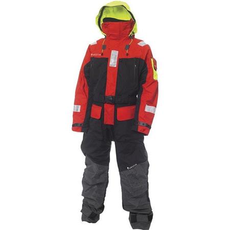 Kombinezon Westin W6 Flotation Suit - Czarno-Czerwony