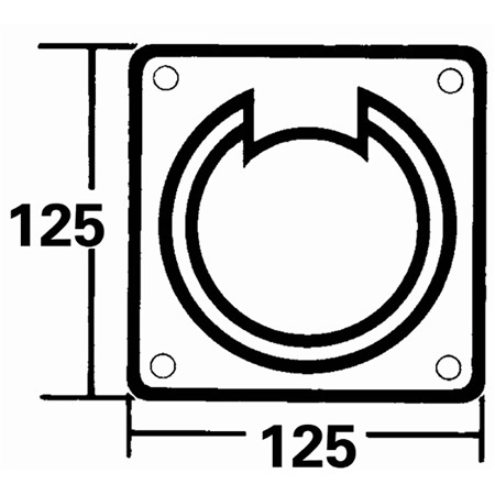 KOMPASS SILVA 100B/H PACIFIC POUR MONTAGE CLOISON, CLINOMÈTRE ET ÉCLAIRAGE 12V