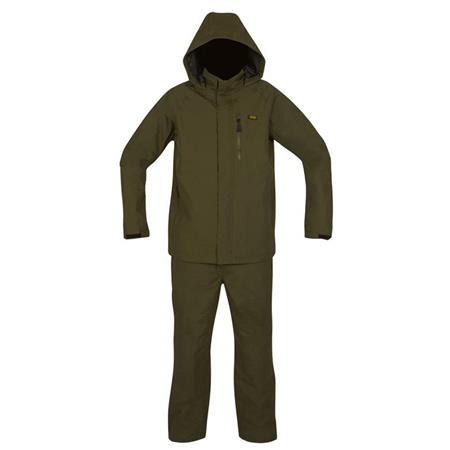 Komplet Kurtki I Ogrodniczek Męskich Avid Carp Revolve Waterproof Suit - Khaki