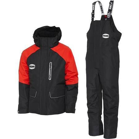 Komplet Kurtki I Spodni Męskich Penn Fierce Thermo Suit - Czerwony/Czarny